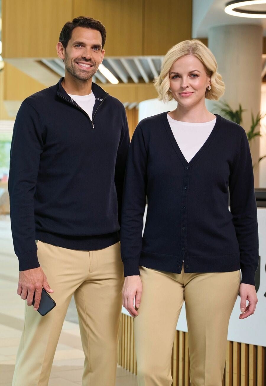 Copenhagen 1/4 Zip Mens Jumper Mens Knitwear Brook Taverner