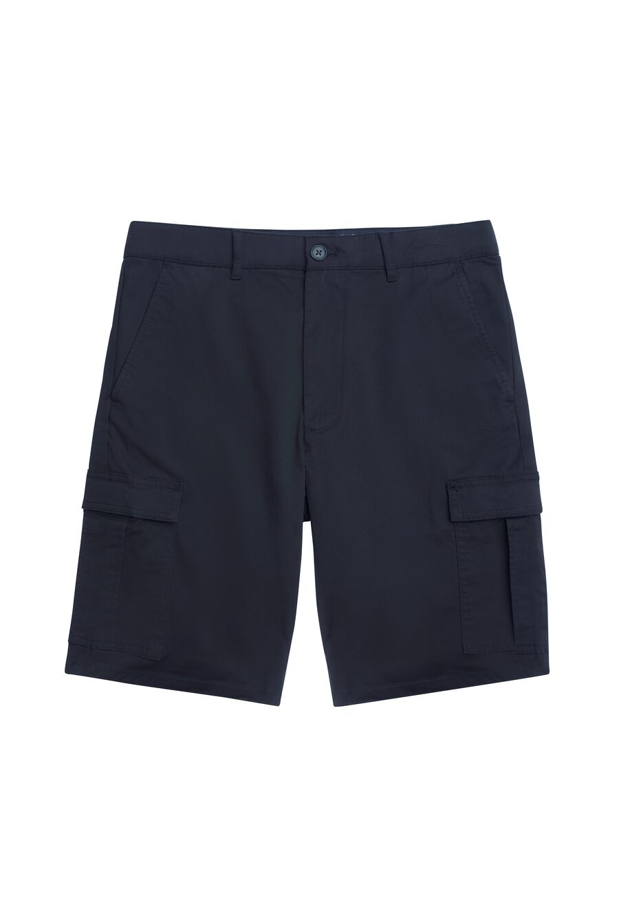Durham Mens Chino Cargo Short Mens Chinos Brook Taverner Navy 28"