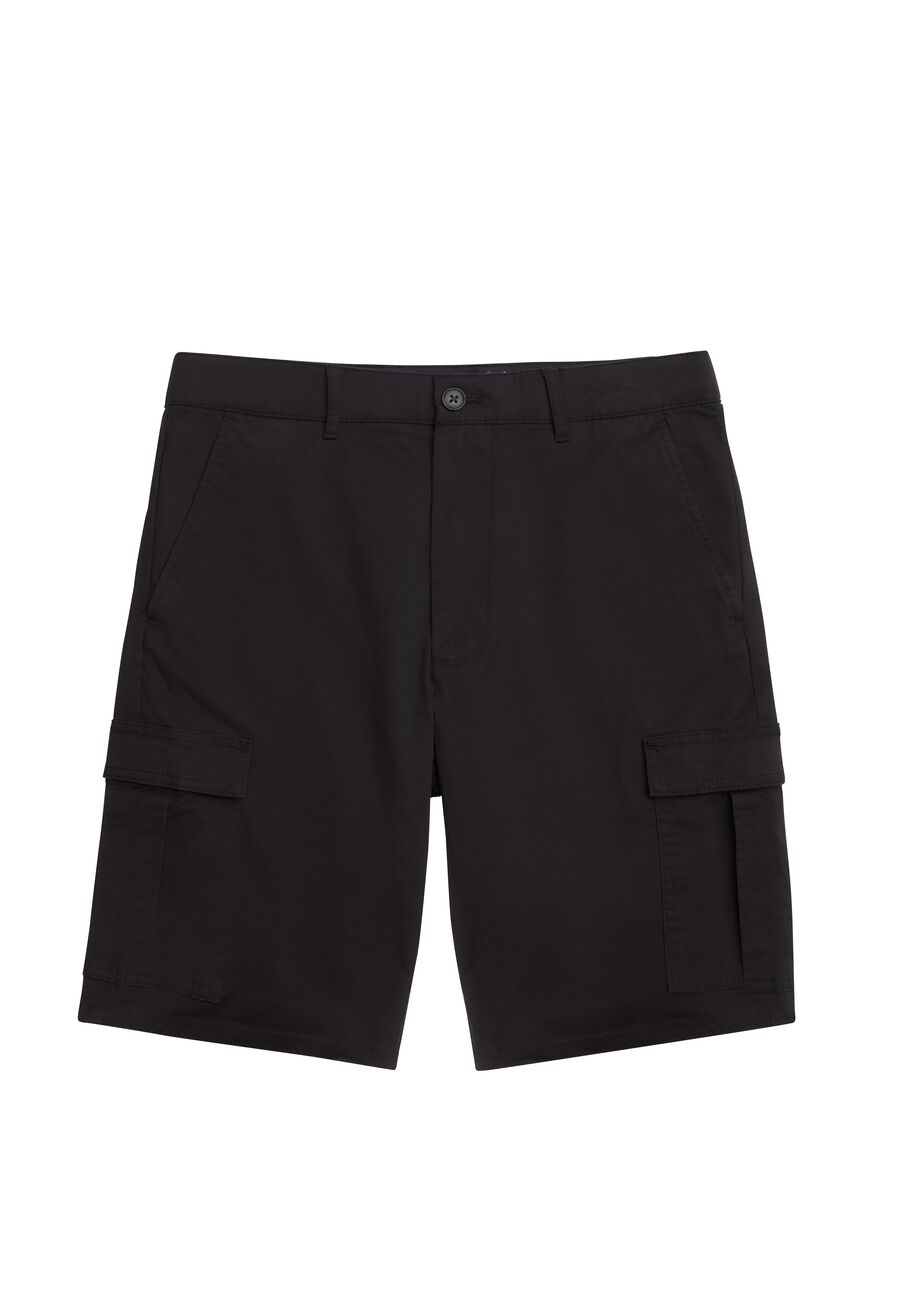 Durham Mens Chino Cargo Short Mens Chinos Brook Taverner Black 28"