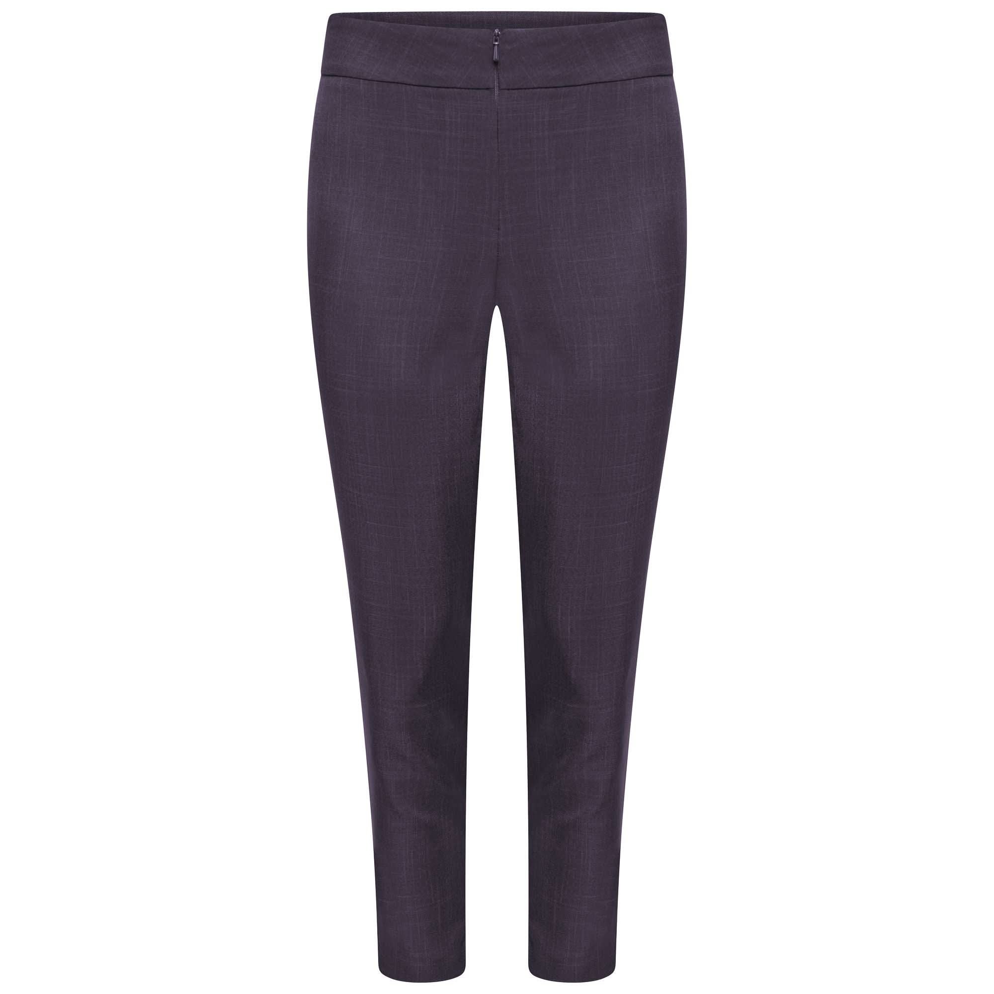 Etta Cropped Ladies Beauty Trouser Salon & Spa Trousers La Beeby Grey 6