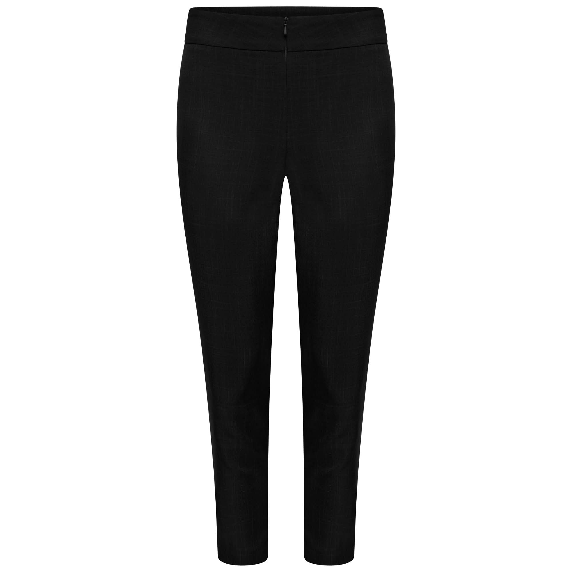 Etta Cropped Ladies Beauty Trouser Salon & Spa Trousers La Beeby Black 6