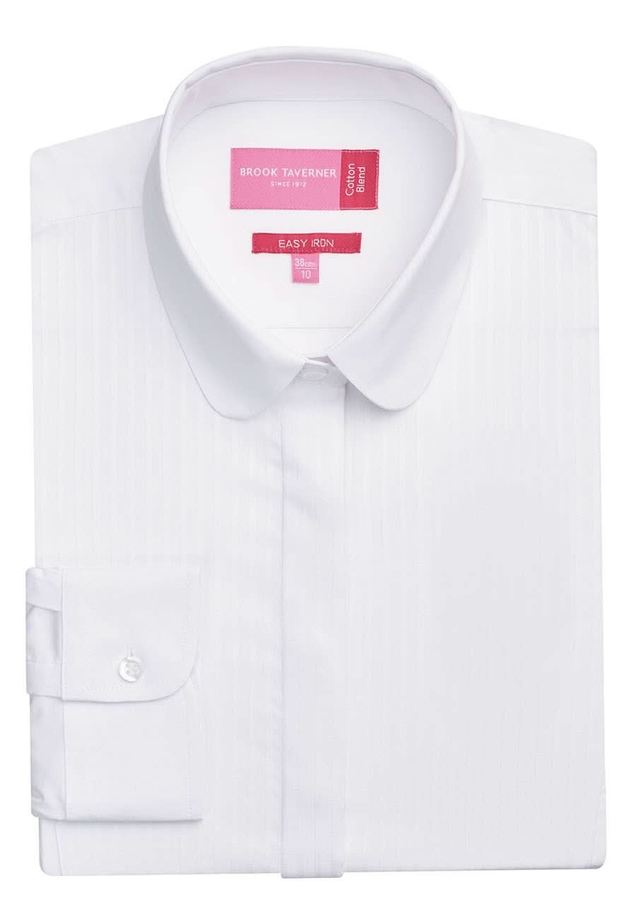 Franca Ladies Slim Fit Shirt Womens Long Sleeve Shirts Brook Taverner