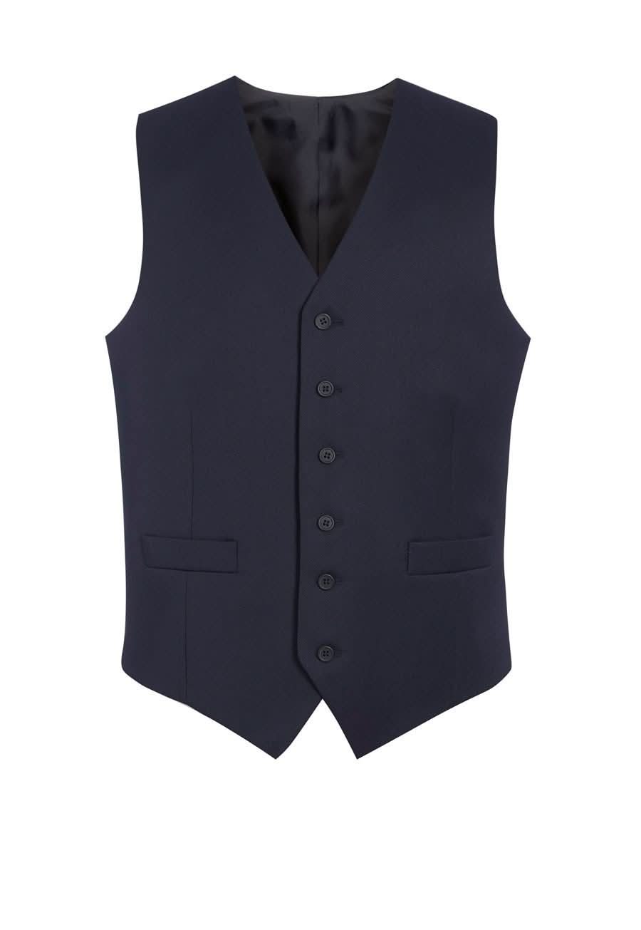 Gamma Mens Waistcoat Mens Waistcoat Brook Taverner Navy 36"