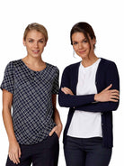 Gina Ladies Round Neck Blouse Blouses Vortex Designs