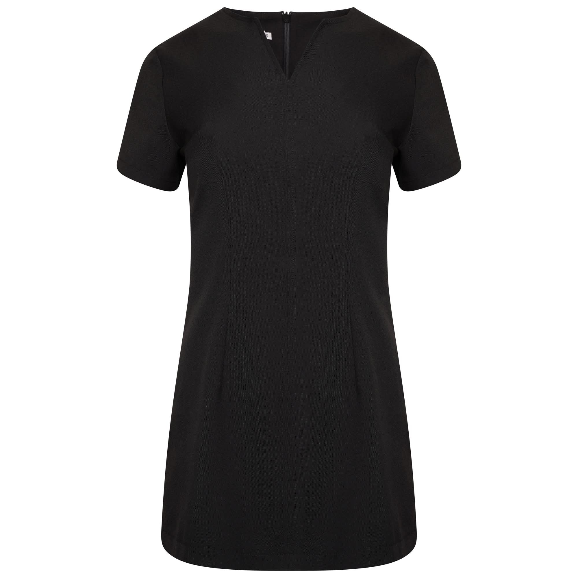 Hayley Ladies V-Neck Beauty Tunic Beauty Tunics La Beeby Black 6