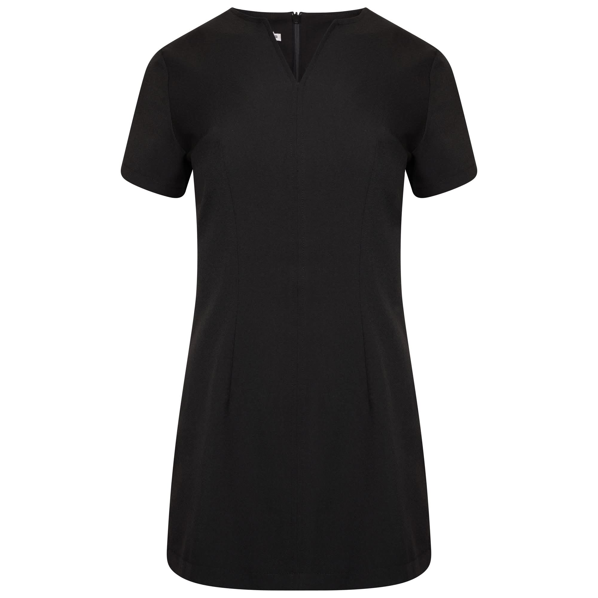 Hayley Ladies V-Neck Beauty Tunic Beauty Tunics La Beeby Black 6