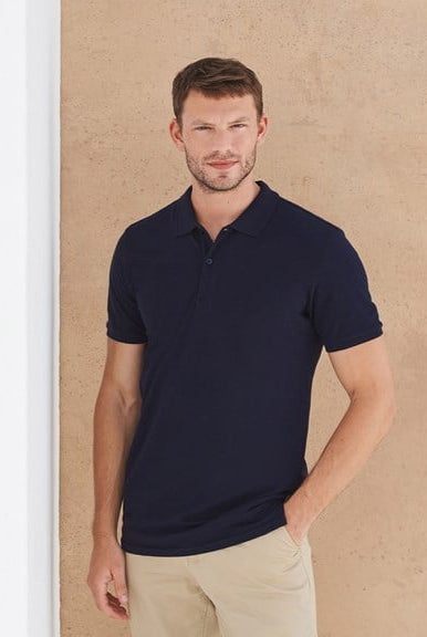 HB101: Mens Micro-fine Pique Polo Mens Polos Henbury