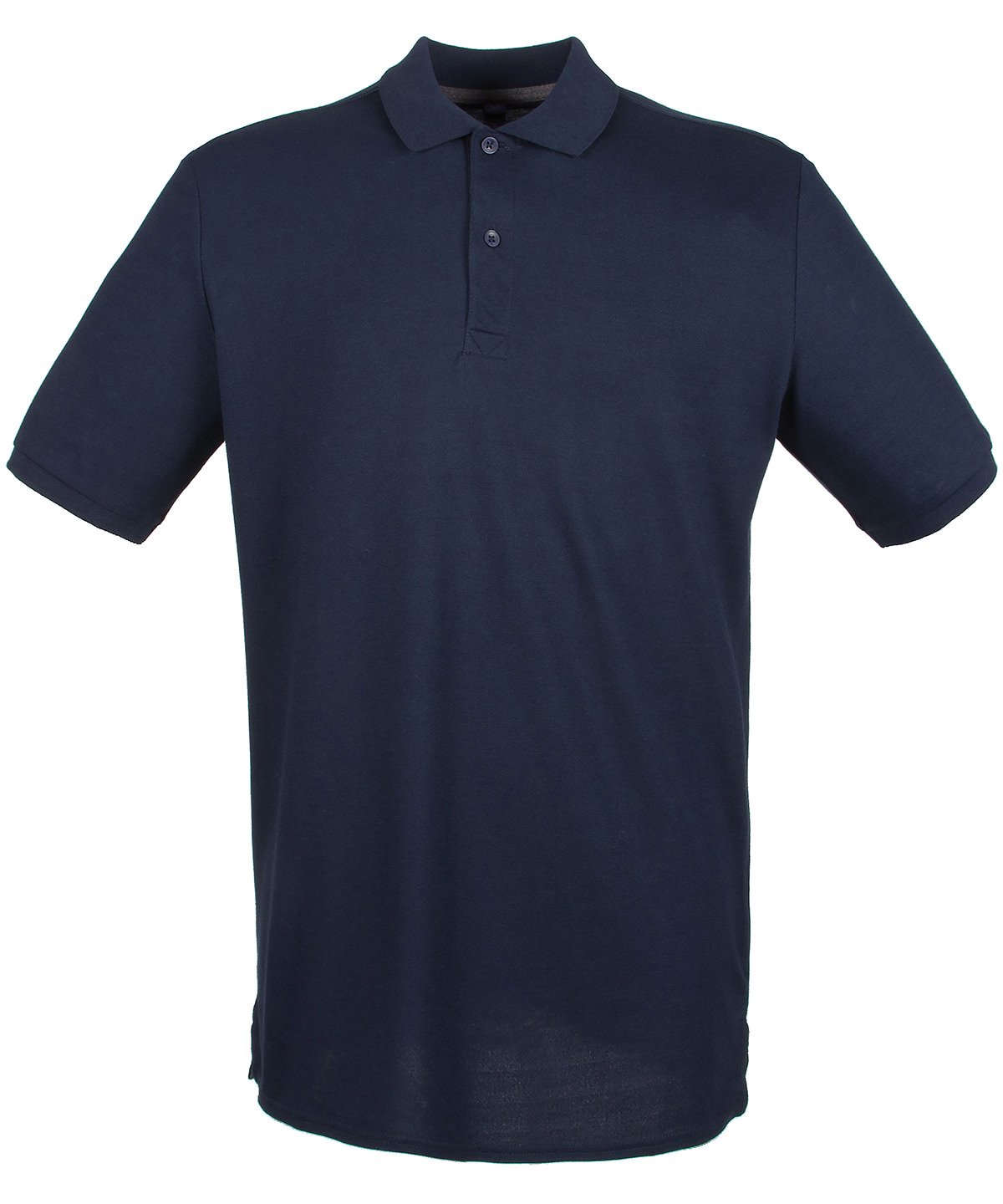 HB101: Mens Micro-fine Pique Polo Mens Polos Henbury Navy S