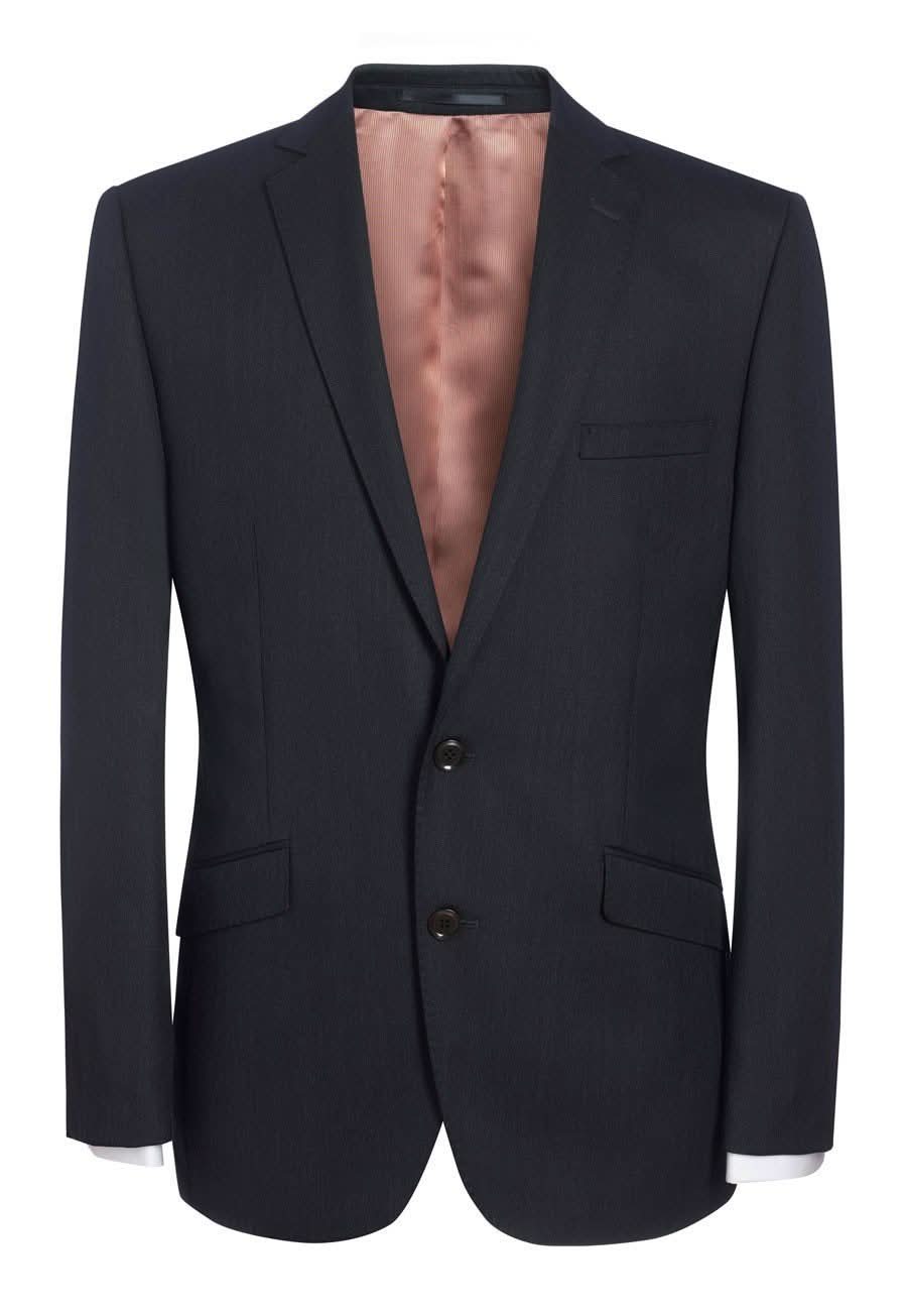 Holbeck Slim Fit Mens Suit Jacket Mens Suit Jacket Brook Taverner Charcoal 34" Short