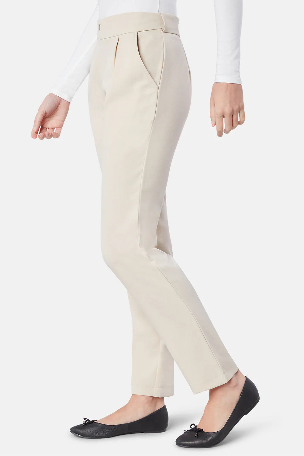 Ila Slim Leg Trouser - Long Length Salon & Spa Trousers La Beeby