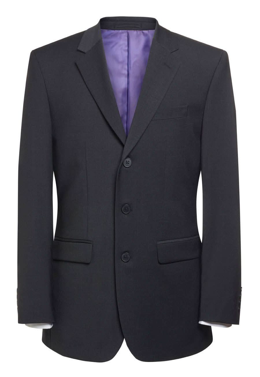 Imola Mens Classic Fit Suit Jacket Mens Suit Jacket Brook Taverner Charcoal 36 Short