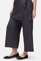 Ivy Ladies Culotte Beauty Trouser Salon & Spa Trousers La Beeby Grey 4