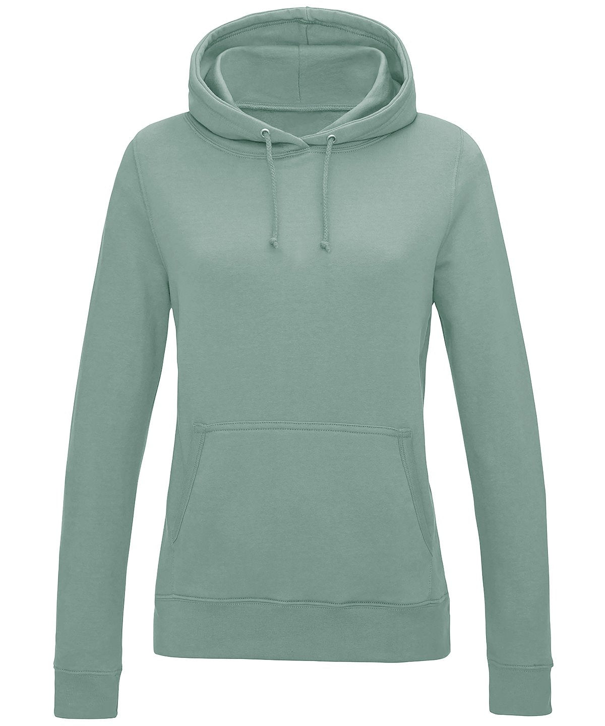 JH01F: Ladies College Style Hoodie Womens Hoodies AWDis Just Hoods Dusty Green XS