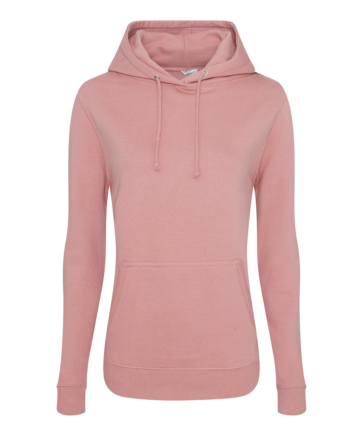 JH01F: Ladies College Style Hoodie Womens Hoodies AWDis Just Hoods Dusty Pink XS