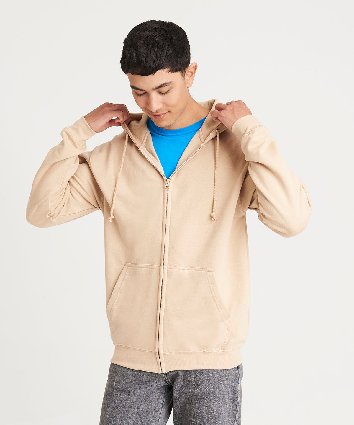 JH050: Mens Zip Hoodie Mens Hoodies AWDis Just Hoods