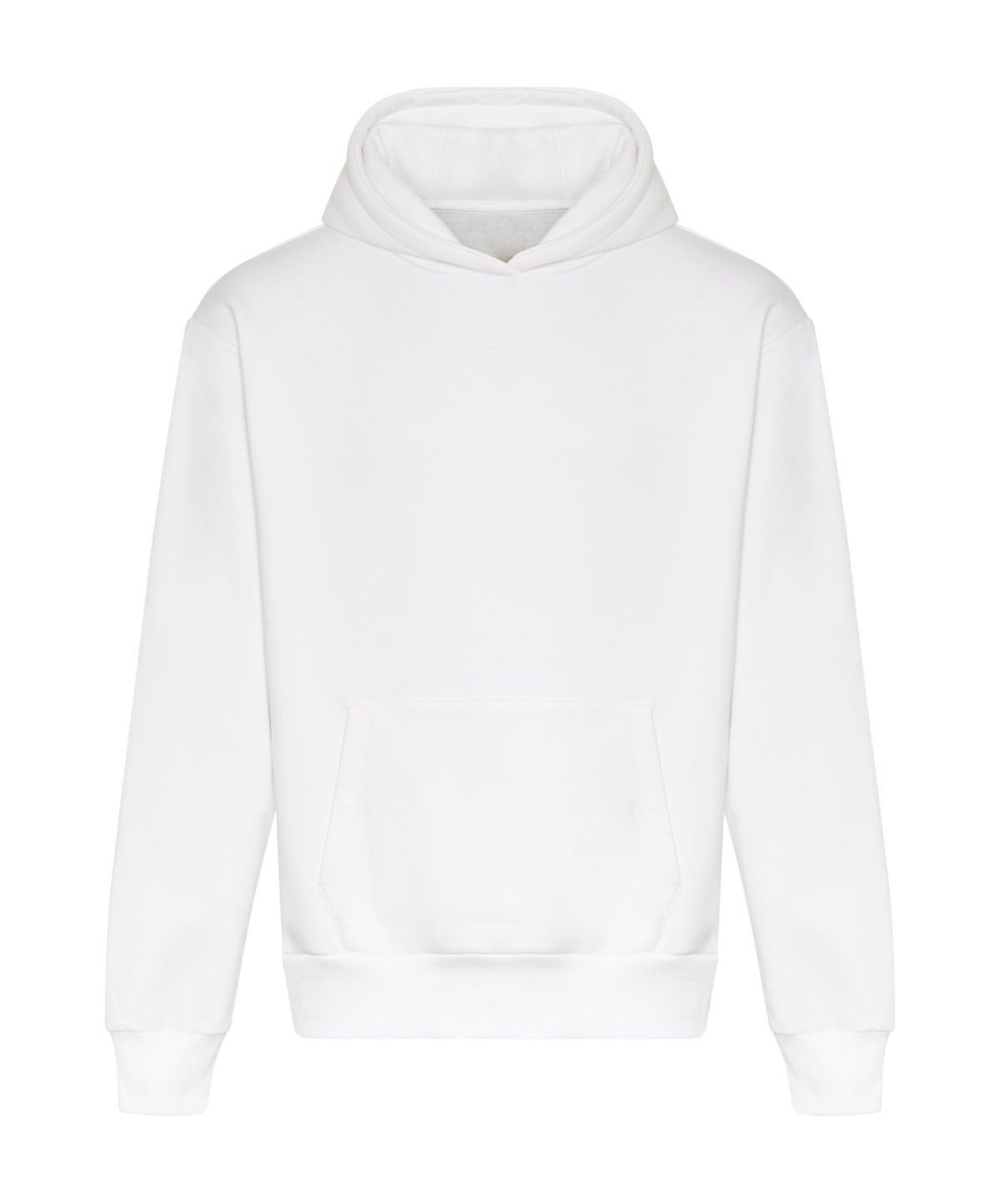JH120: Unisex Signature Heavyweight Hoodie Mens Hoodies AWDis Just Hoods Arctic White XS