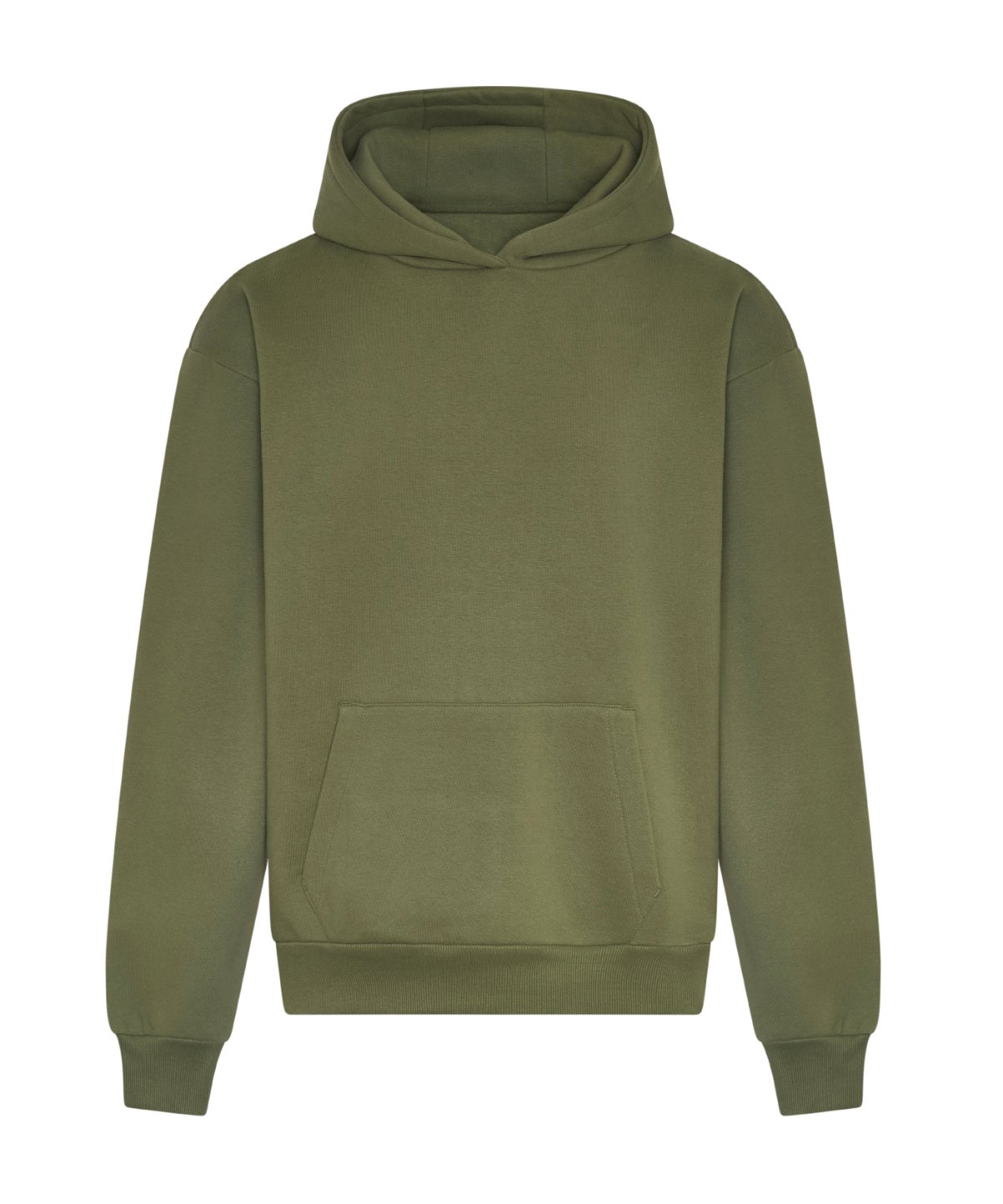 JH120: Unisex Signature Heavyweight Hoodie Mens Hoodies AWDis Just Hoods Earthy Green XS