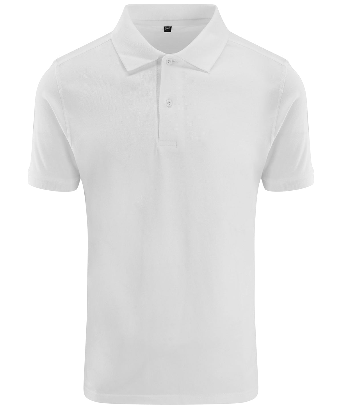JP002: Mens Stretch Polo Shirt Mens Polos AWDis Just Polos White S
