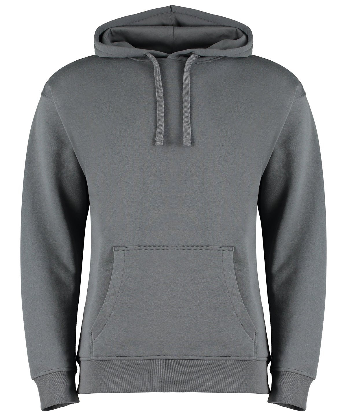 KK333: Unisex Regular Fit Hoodie Mens Hoodies Kustom Kit Dark Grey XXS