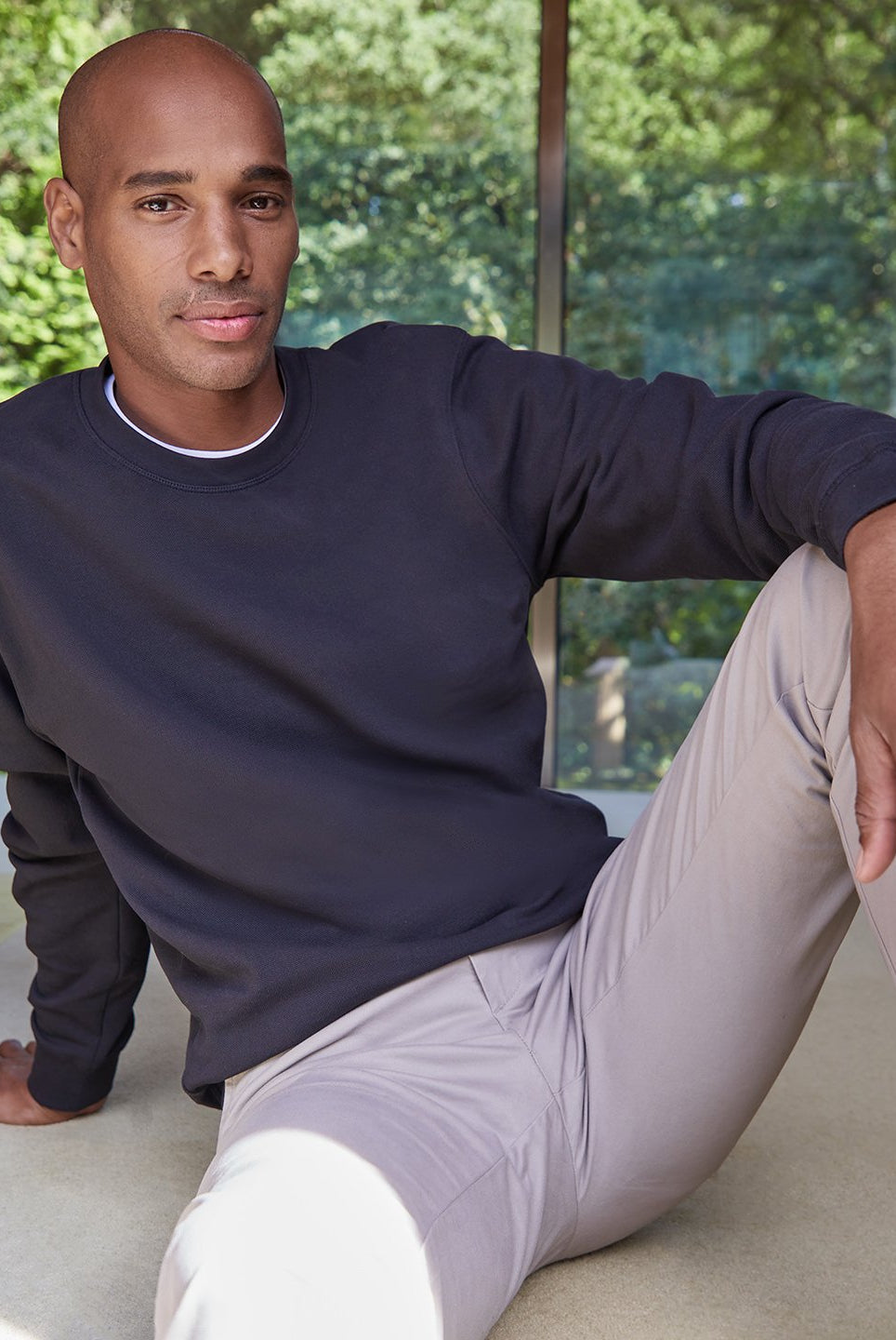 KK337: Regular Fit Pique Sweatshirt Mens Sweatshirts Kustom Kit