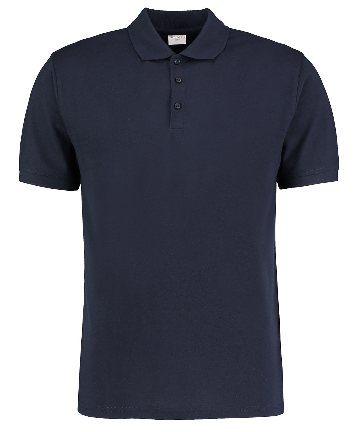 KK413: Klassic Slim Fit Superwash 60 Polo Mens Polos Kustom Kit Navy XXS