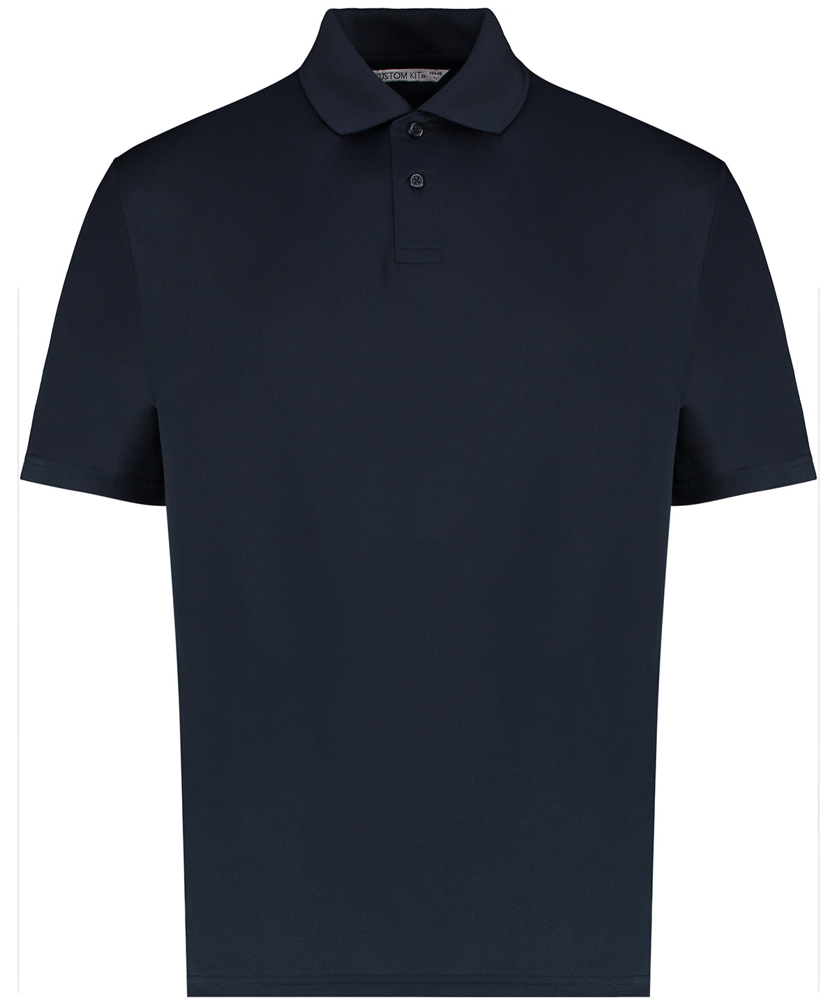 KK444: Cooltex Plus Pique Polo Mens Polos Kustom Kit Navy XS