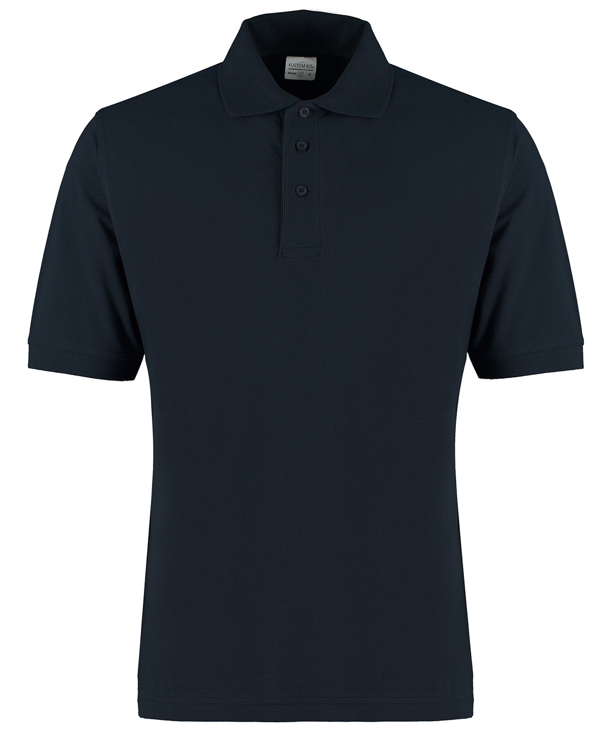KK460: Klassic 100% Cotton Superwash 60 Polo Mens Polos Kustom Kit Navy XS
