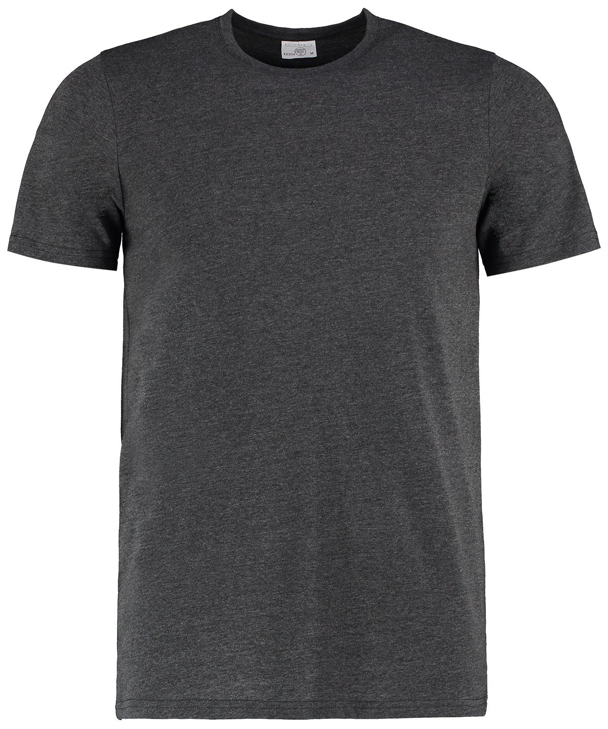 KK504: Superwash T-Shirt Mens T-Shirts Kustom Kit Black Melange XS
