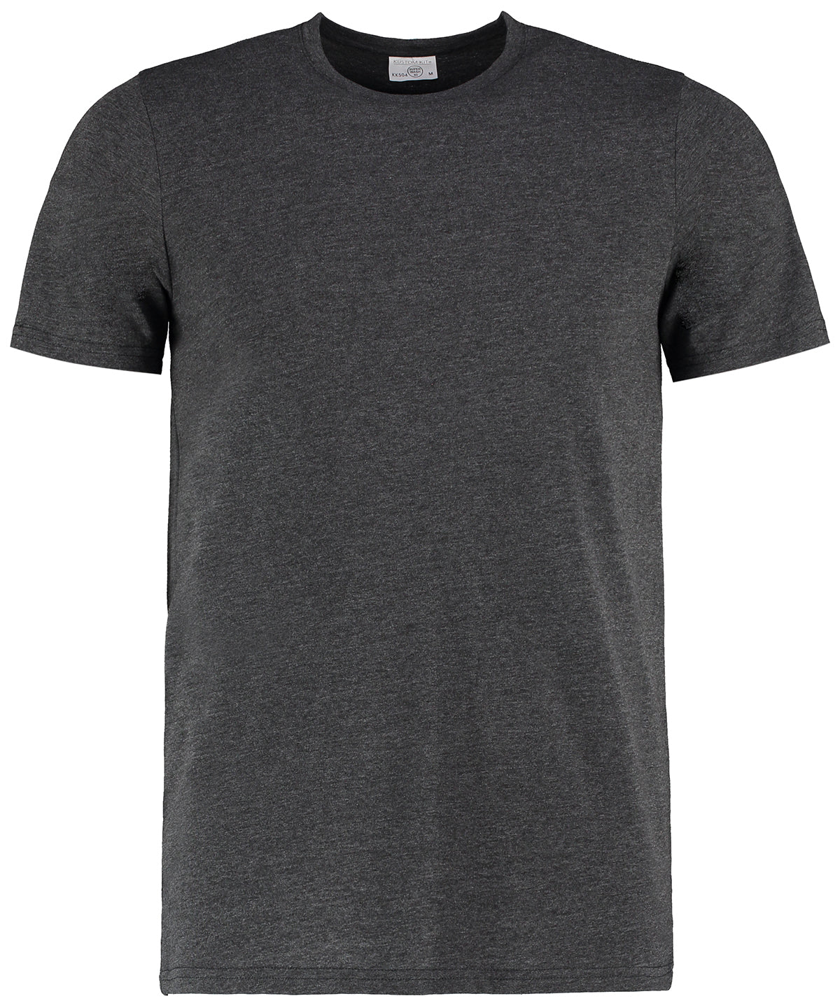 KK504: Superwash T-Shirt Mens T-Shirts Kustom Kit Black Melange XS