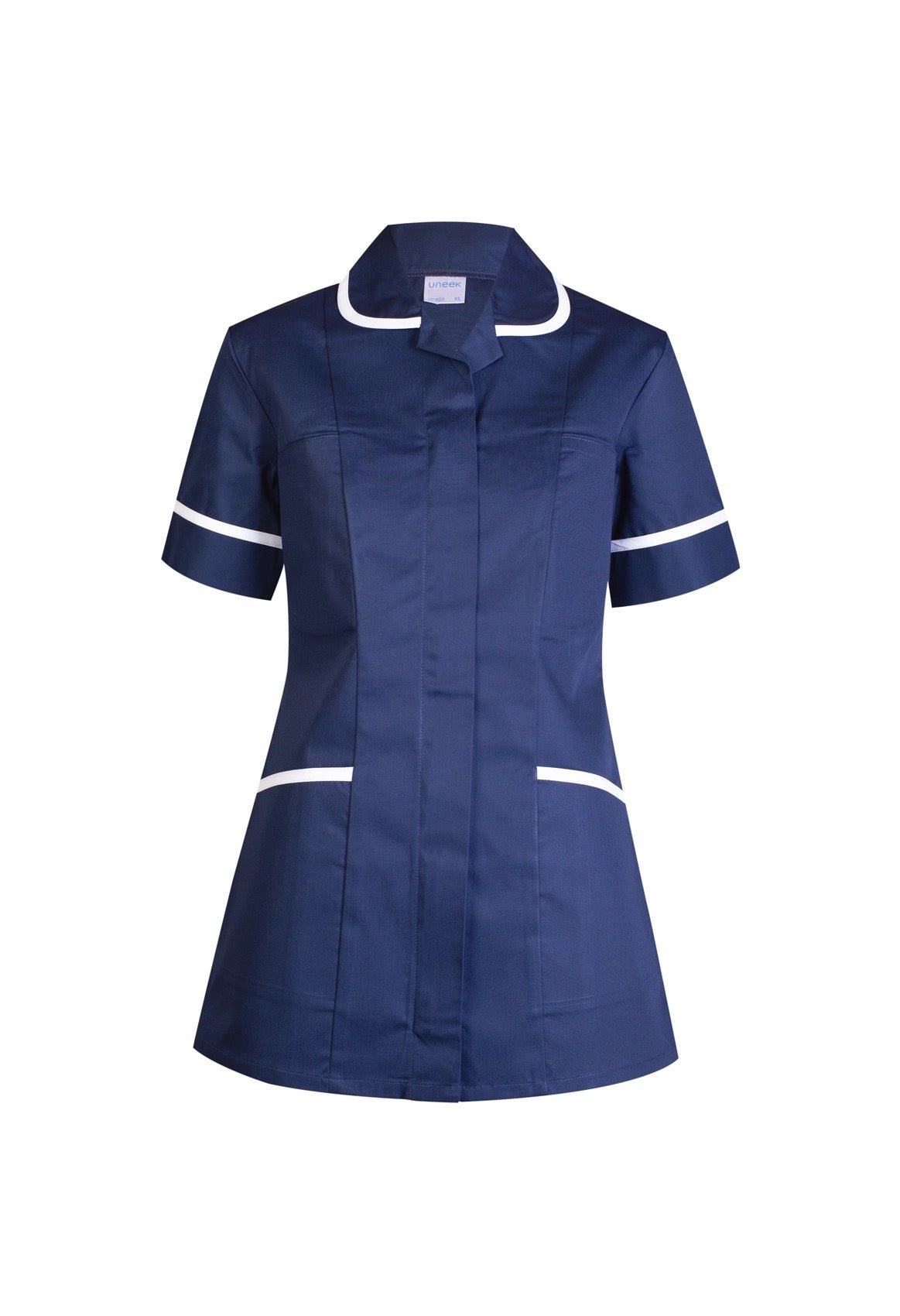Ladies Heavyweight Tunic Ladies Healthcare Tunic Uneek Navy 8