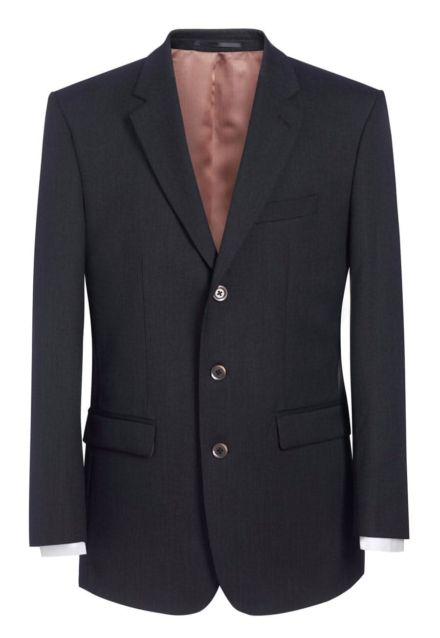 Langham Classic Fit Mens Suit Jacket Mens Suit Jacket Brook Taverner Charcoal 36 Short
