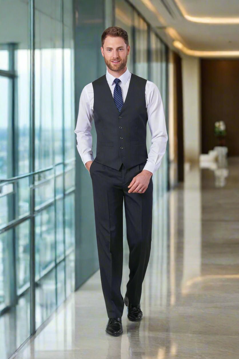 Langham Single Pleat Mens Suit Trouser Mens Suit Trouser Brook Taverner