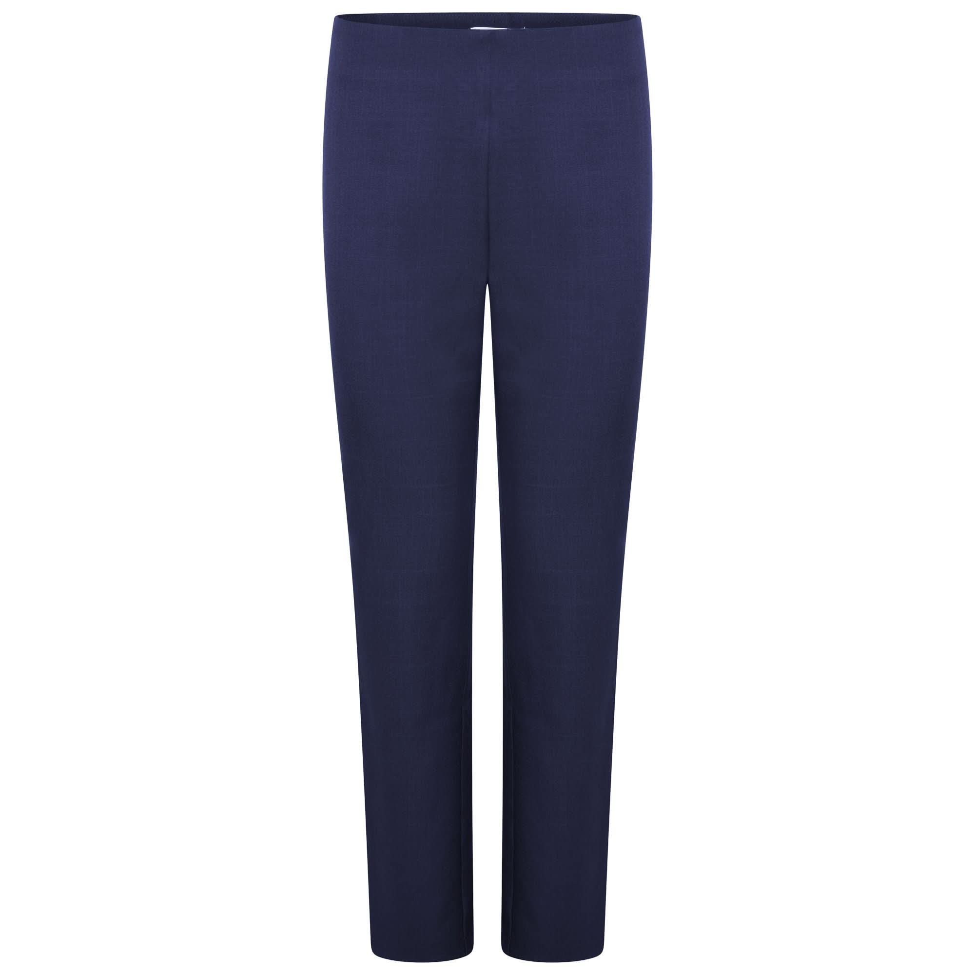 Lili Straight Leg Trouser - Short Length Salon & Spa Trousers La Beeby Navy 6