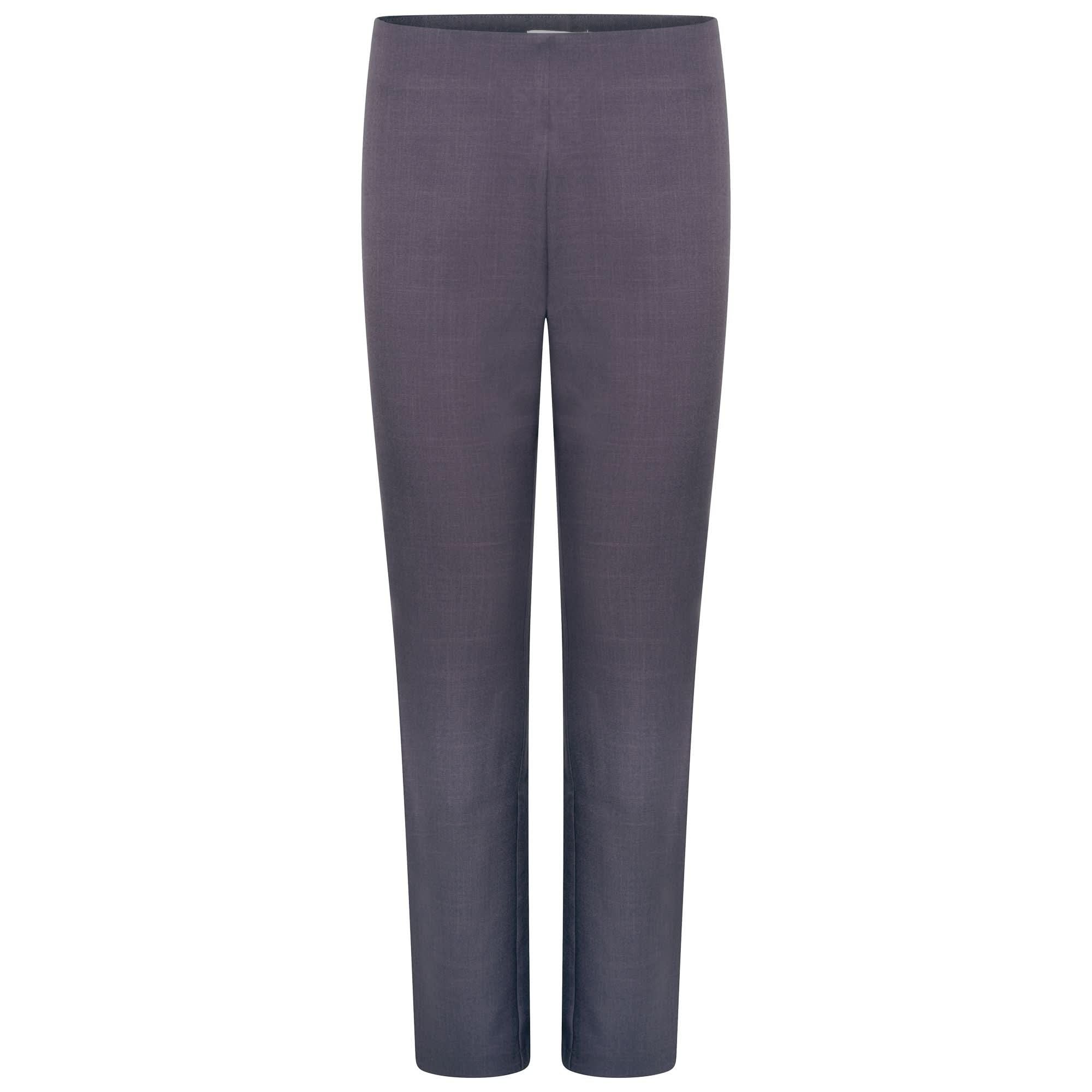 Lili Straight Leg Trouser - Short Length Salon & Spa Trousers La Beeby Grey 6