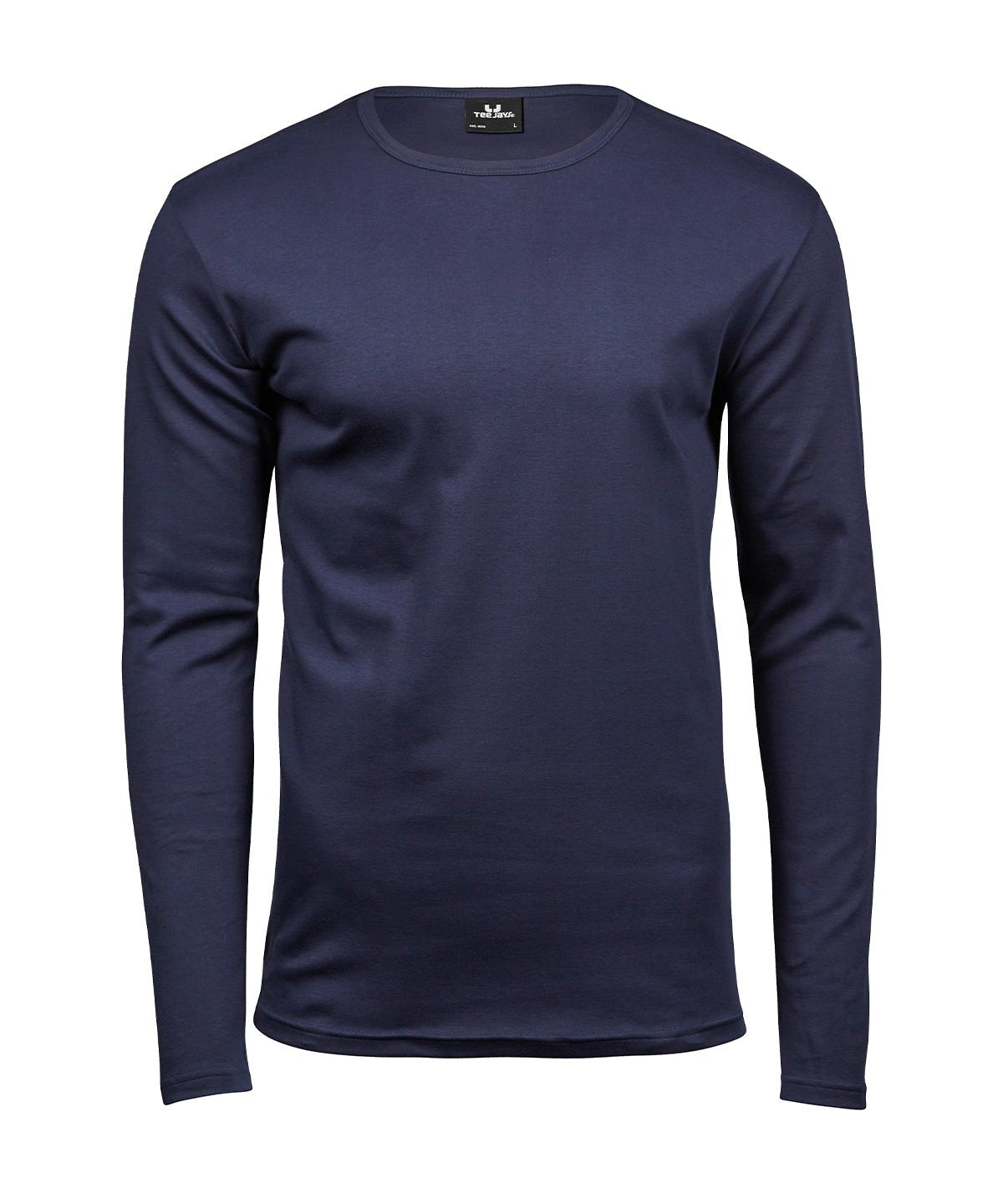 Long Sleeve Interlock Tee Men T-Shirts Tee Jays Navy S