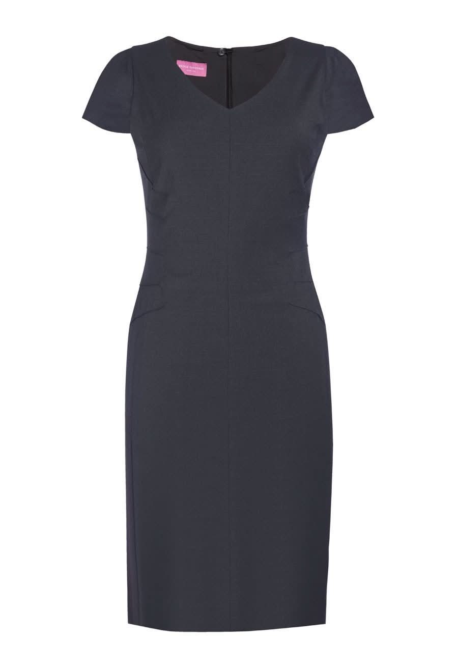 Marino Ladies Suit Dress Dresses Brook Taverner Charcoal 6 Regular