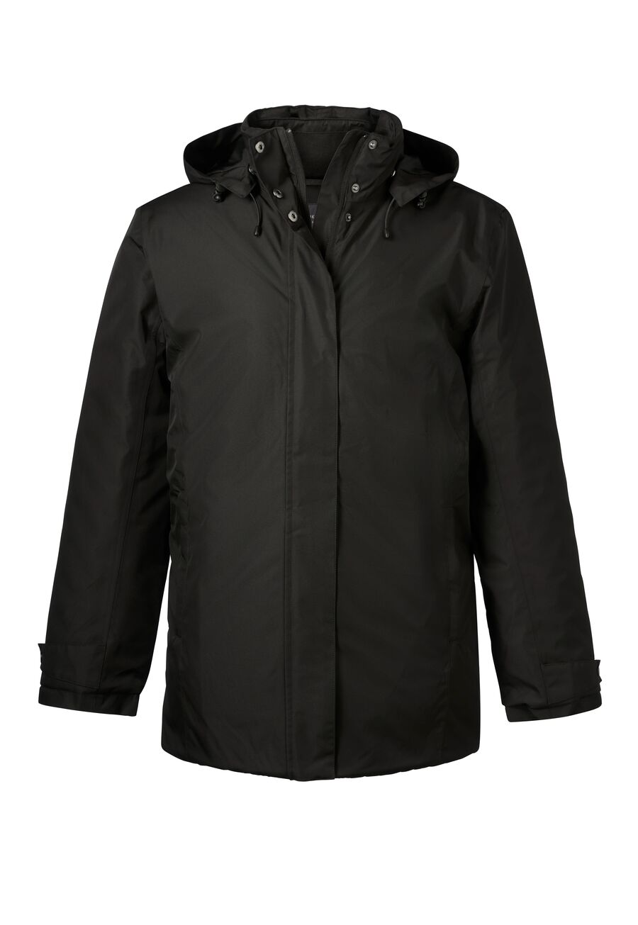 Midland Mens Padded Raincoat Rain Coats Brook Taverner Black 36
