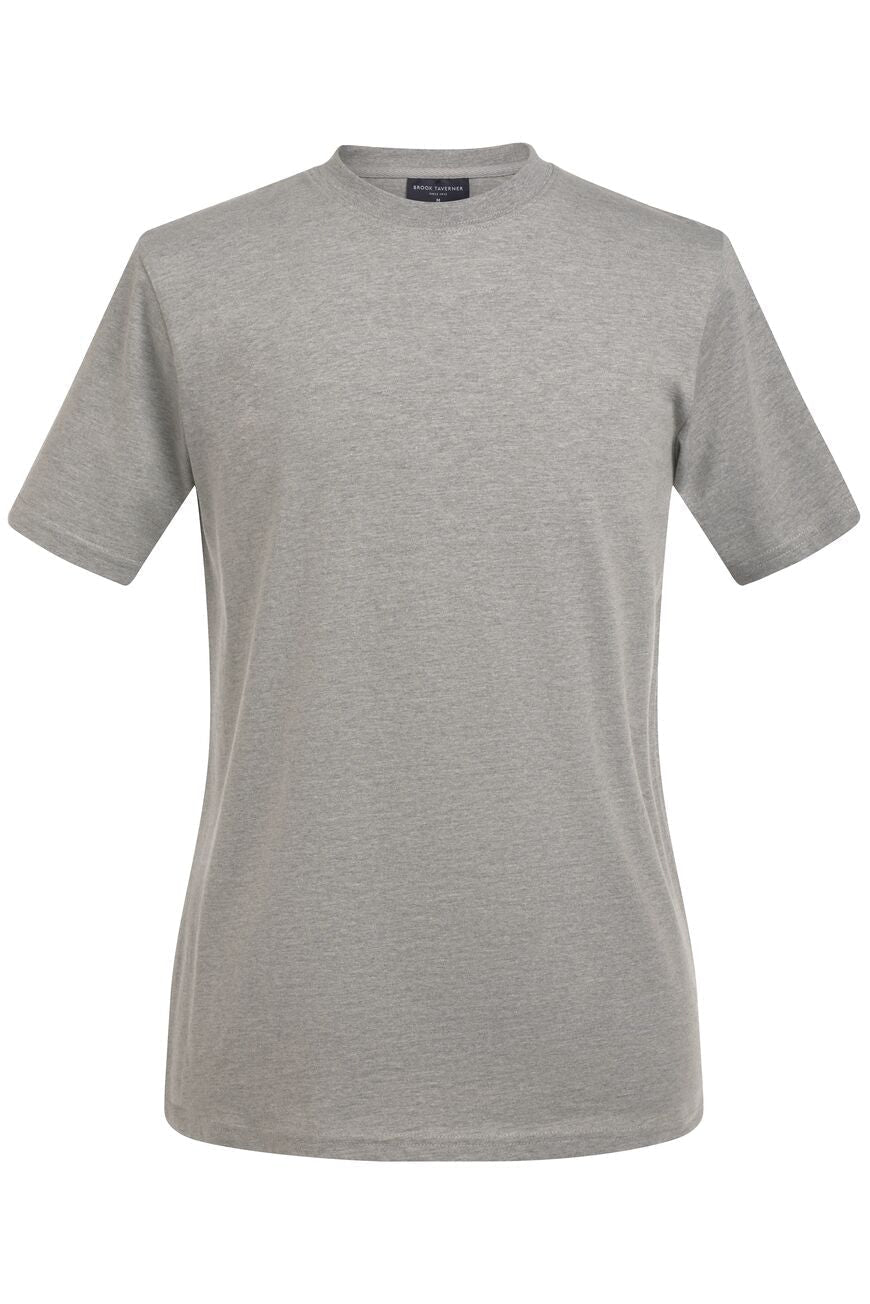 Miller Mens T-Shirt Mens T-Shirts Brook Taverner Light Grey XS