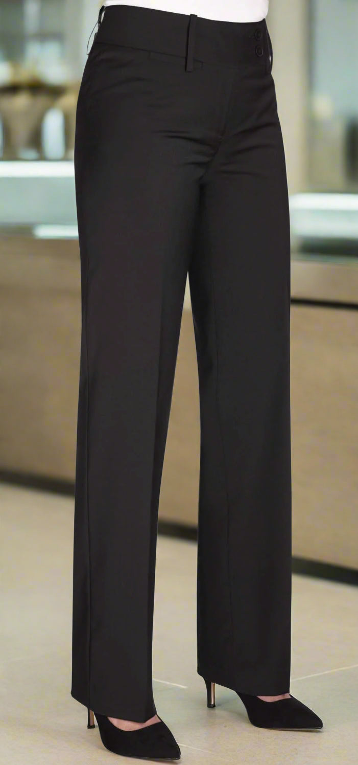 Miranda Ladies Parallel Leg Trouser Ladies Suit Trouser Brook Taverner