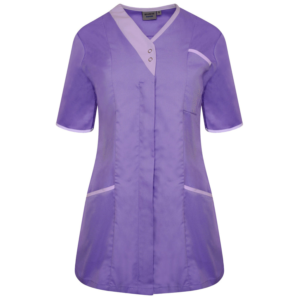 NALT - Asymmetric Tunic - Purples - The Staff Uniform Company