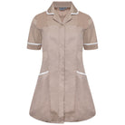 NCLTPSM - Ladies Maternity Tunic (Colours) Behrens Biscuit/White 6