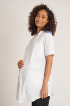 NCLTPSME - Ladies Maternity Tunic with Epaulette Loops Behrens