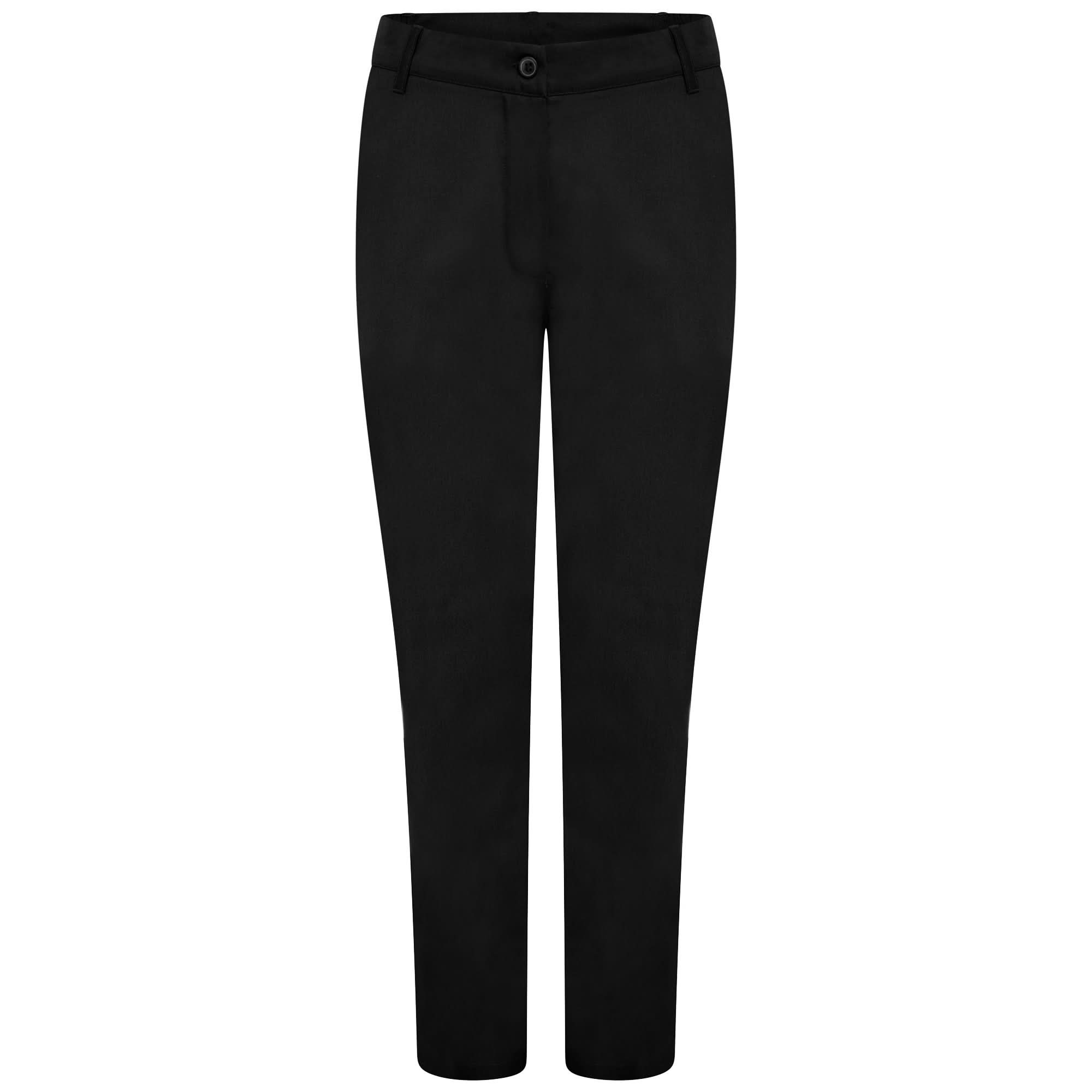 NLSPCT - Ladies Healthcare Trouser - Black Healthcare Trouser The Staff Uniform Company 6 Short