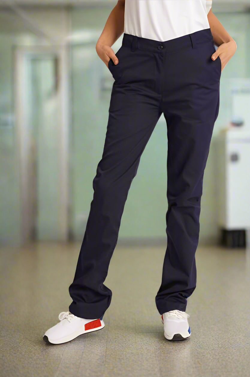 NLSPCT - Ladies Healthcare Trouser - Black Healthcare Trouser The Staff Uniform Company
