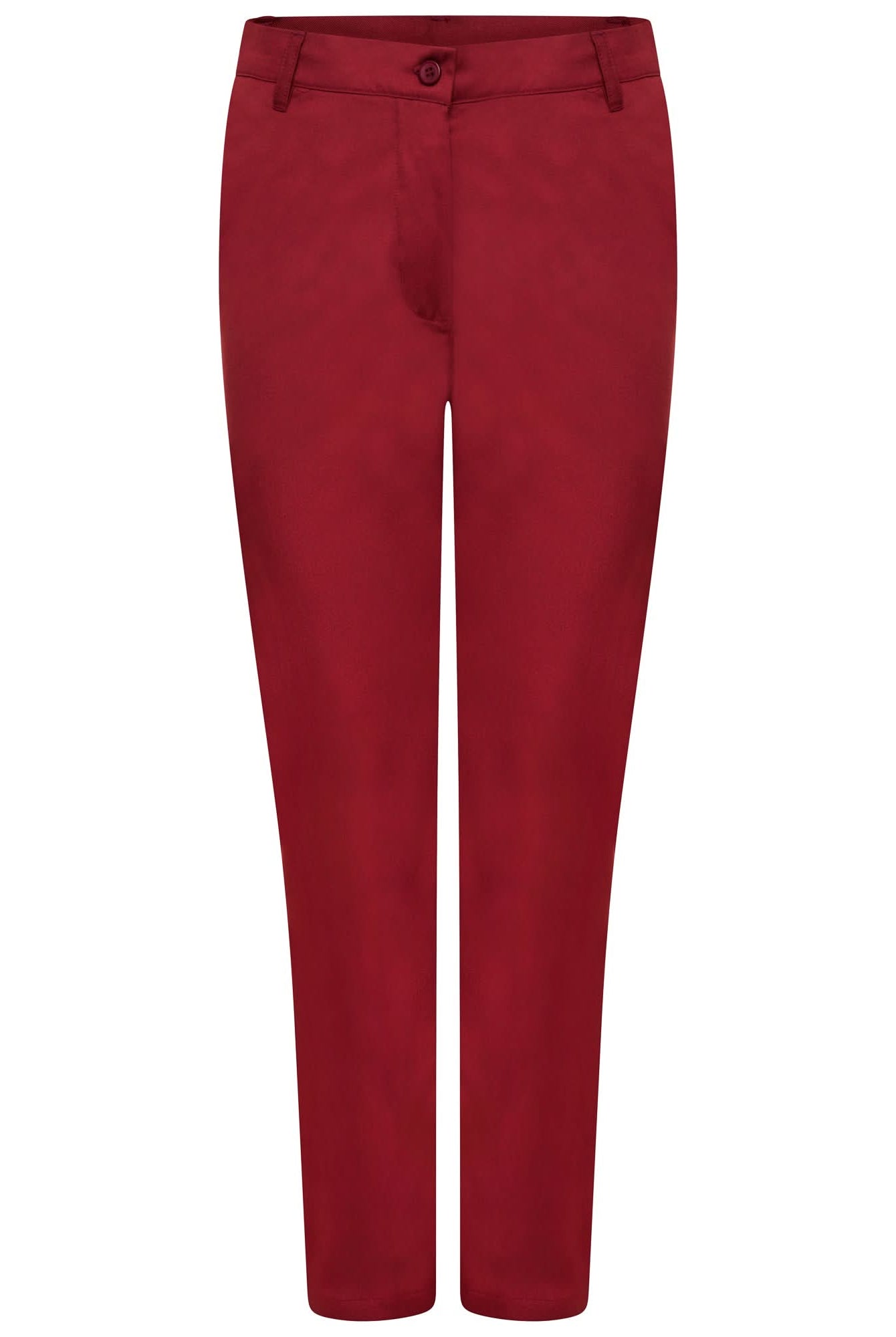 NLSPCT - Ladies Healthcare Trouser - Maroon Healthcare Trouser The Staff Uniform Company 6 Short