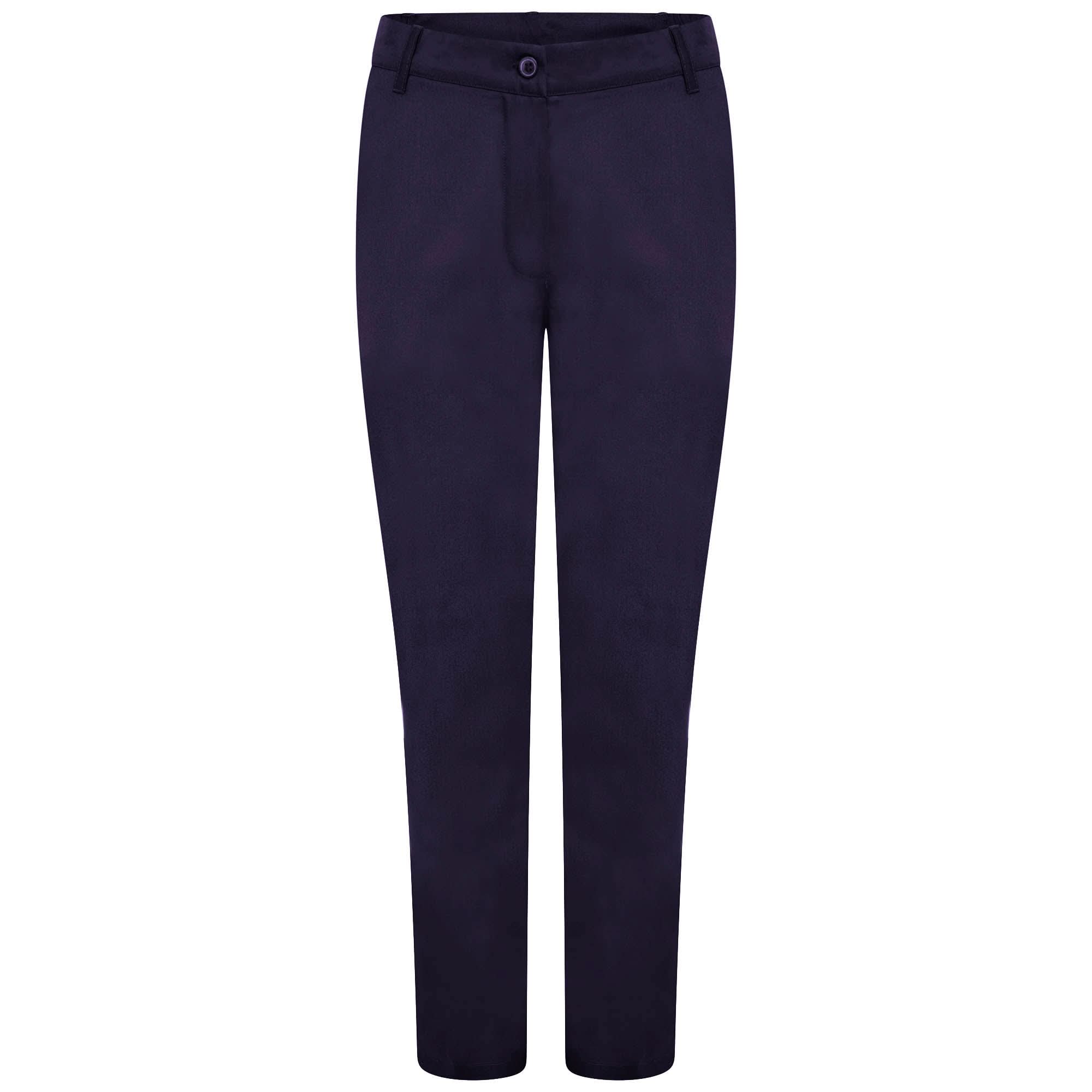 NLSPCT - Ladies Healthcare Trouser - Navy Healthcare Trouser The Staff Uniform Company 6 Short