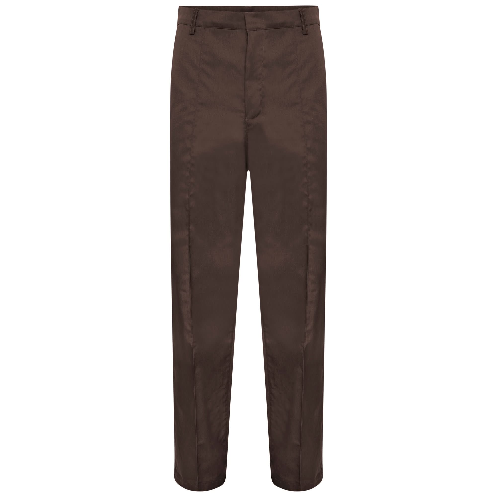 NMPCTP - Mens Healthcare Trouser - Brown Healthcare Trouser Behrens 28" Regular