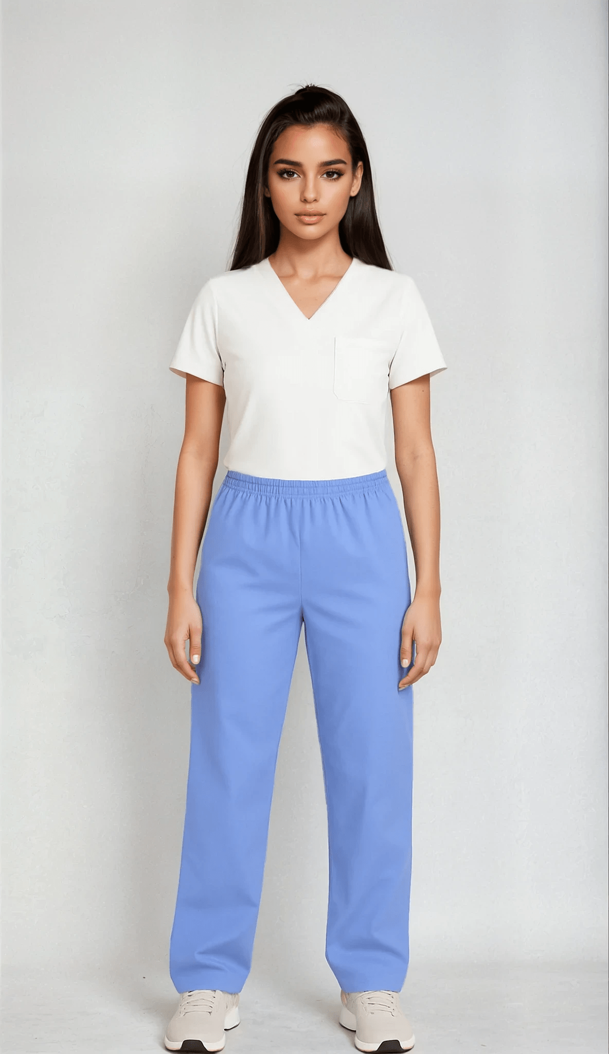 NSTR Unisex Smart Scrub Trouser Unisex Scrub Trousers Behrens Hospital Blue XS
