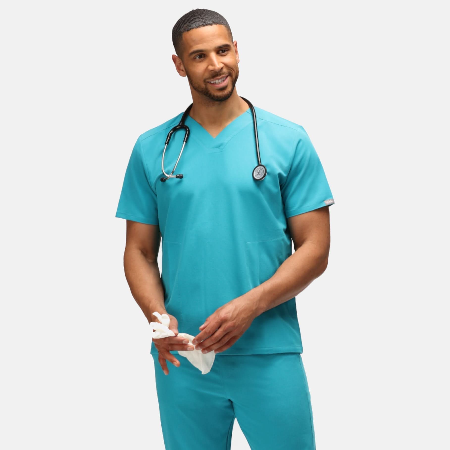Oscar Mens "Simki" Scrub Top Scrubs Behrens