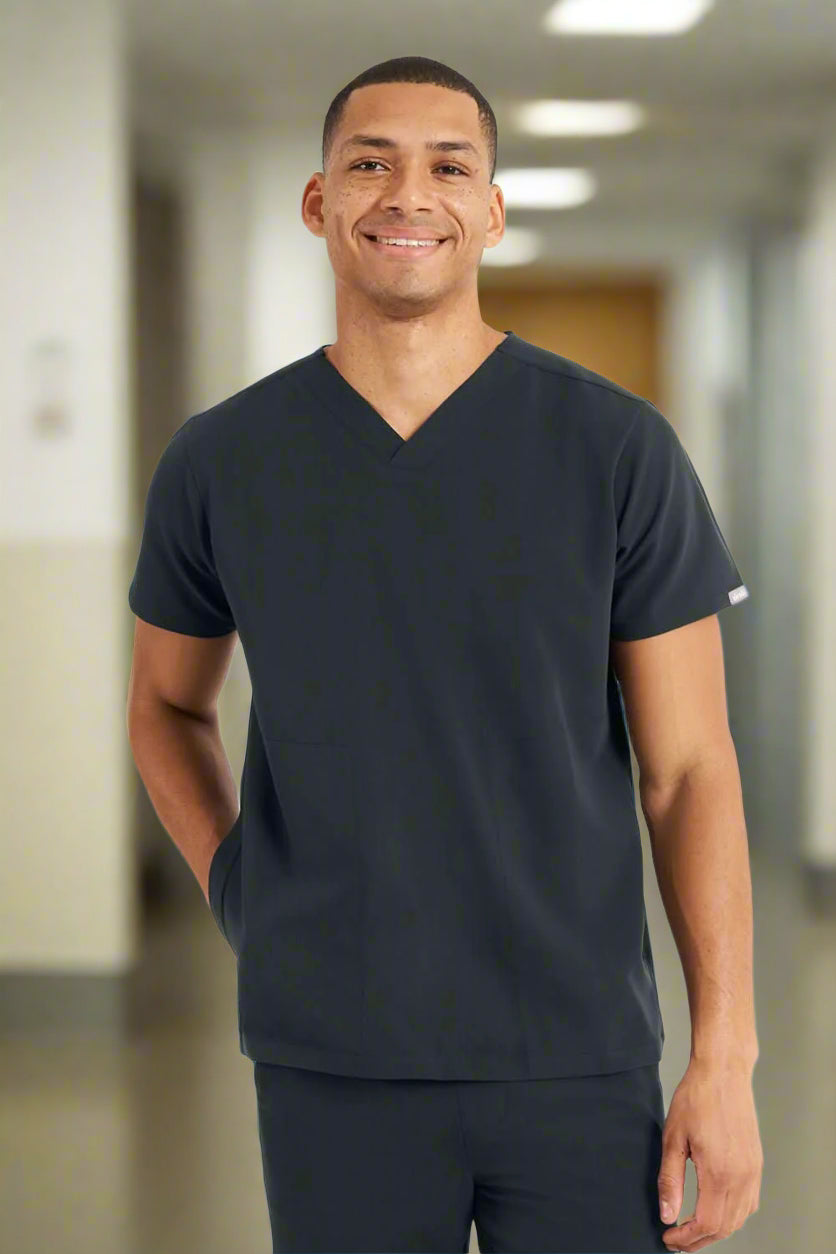 Oscar Mens "Simki" Scrub Top Scrubs Behrens